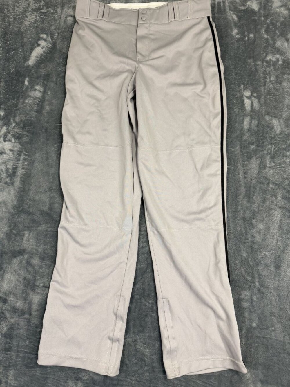 Champro Adult Large Gray Baseball Pants With Black Piping